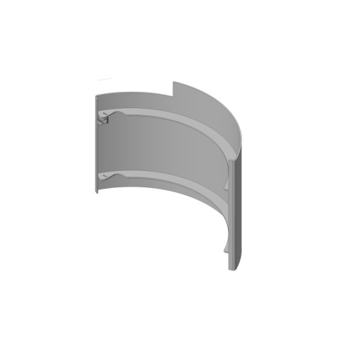 Dveře dřevníku LUANCO 